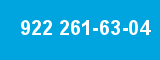 922 261-63-04